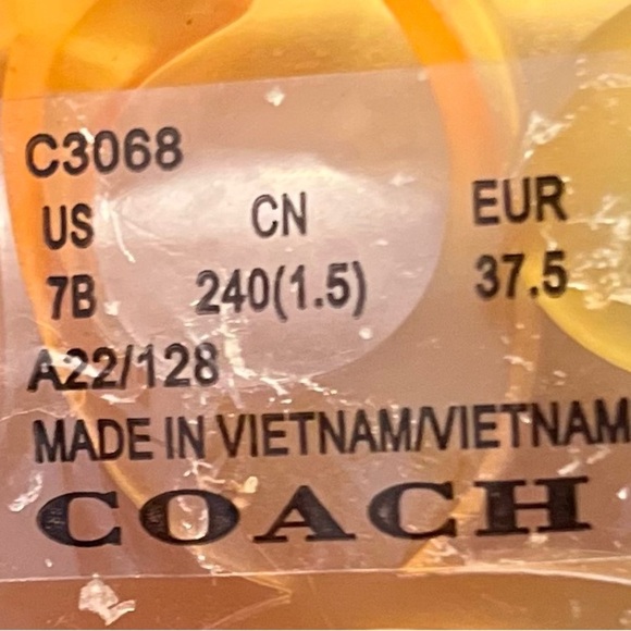 NWOB Women’s Coach Ulyssa Rubber Slides Size 7 - Picture 4 of 11